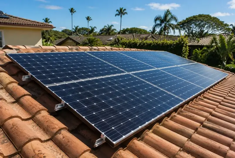 Installation de panneaux solaires à Anzin